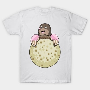 Mole with Moon T-Shirt